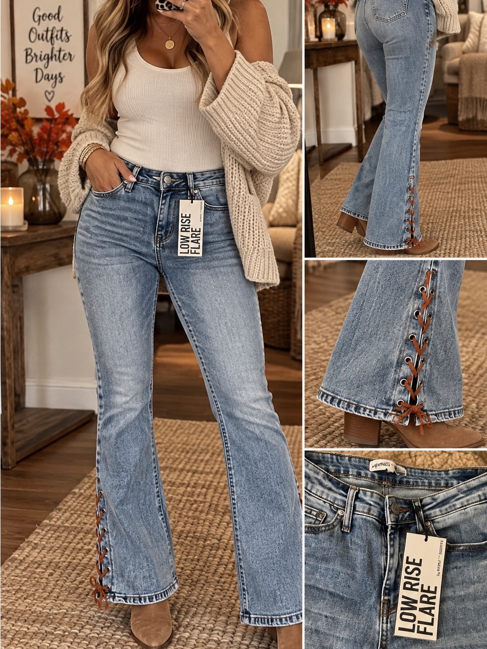 ✨ Almost Famous Low Rise Flare Jeans – Size 7 ✨ Brand New with Tags — Never Worn